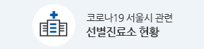 코로나 19 서울시 선별진료소 현황